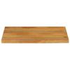 VidaXL Dessus de table à bord vivant 80x60x2,5 cm bois massif manguier 370548