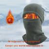 Winter Thermal Fleece Motorcycle Balaclava Full Face Mask Cycling Hood Sports Running Neck Warmer Men Women'S Cover Hat