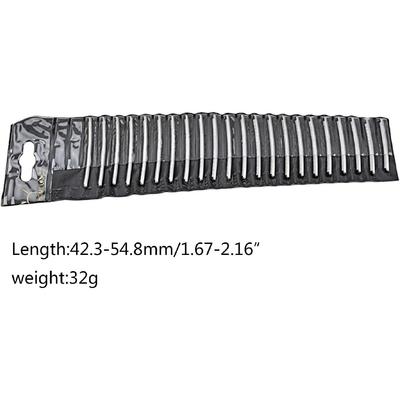 22Pcs Guitar Fret Wires 2.7mm 22 Frets Stainless Steel Fretwire Set for Electric Guitar Bass Fingerboard Replacements