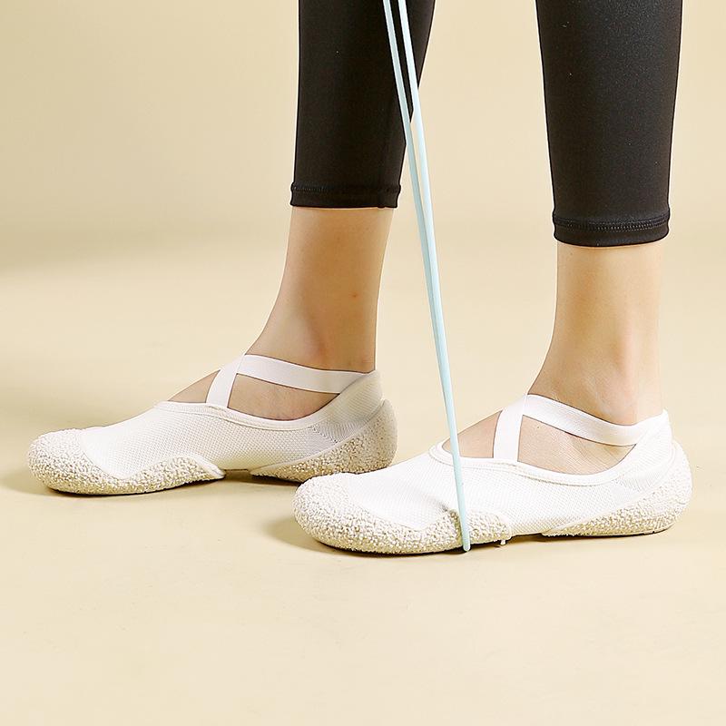 Gorensha Women's Shock-Absorbing Ballet Flats - Lightweight, Non-Slip Sole for Indoor Sports, Gym, Yoga, Aerobics