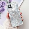 Clear Cover For Realme 8i Case RMX3151 Luxury Butterfly Love Flowers Cool Painted Phone Case For Realme Narzo 50 RMX3286 Cover