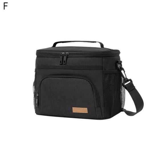 Auslaufsichere Picknicktasche mit großem Fassungsvermögen, 3-lagigem Isoliersystem, verstellbaren Gurten, Lebensmittel-Organizer-Tragetasche