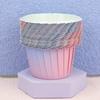 100 stk Muffinskopp Lett gradientfarger Kakebakeforinger Allsidig Cupcake Cup for bryllup Bursdagsfest