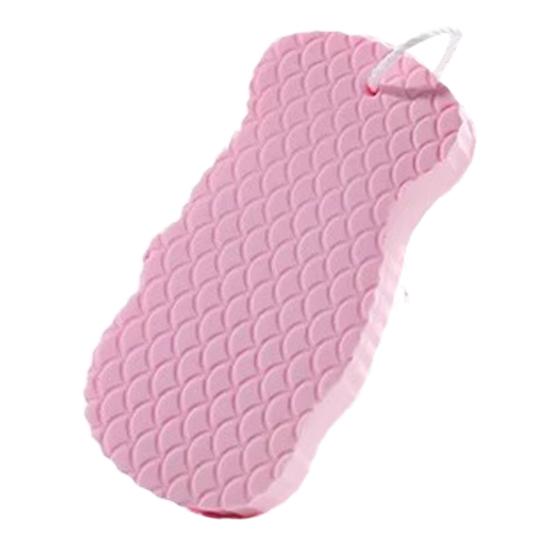 Reusable Bath Scrubber Gentle Skin Scrubber with Lanyard Efficient Exfoliation Dead Skin Remover Universal Skin Type Bath Accessory