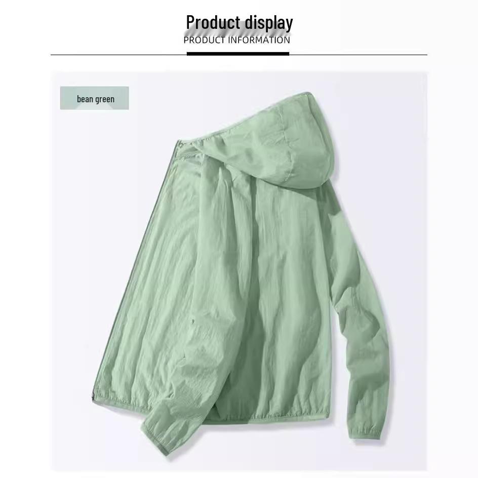Unisex letní bunda s ochranou proti slunci - Lehká, prodyšná ledová hedvábí pro muže a ženy