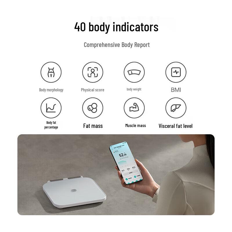 Xiaomi S800 Dual-Frequency Smart Body Composition Scale (CN Version)