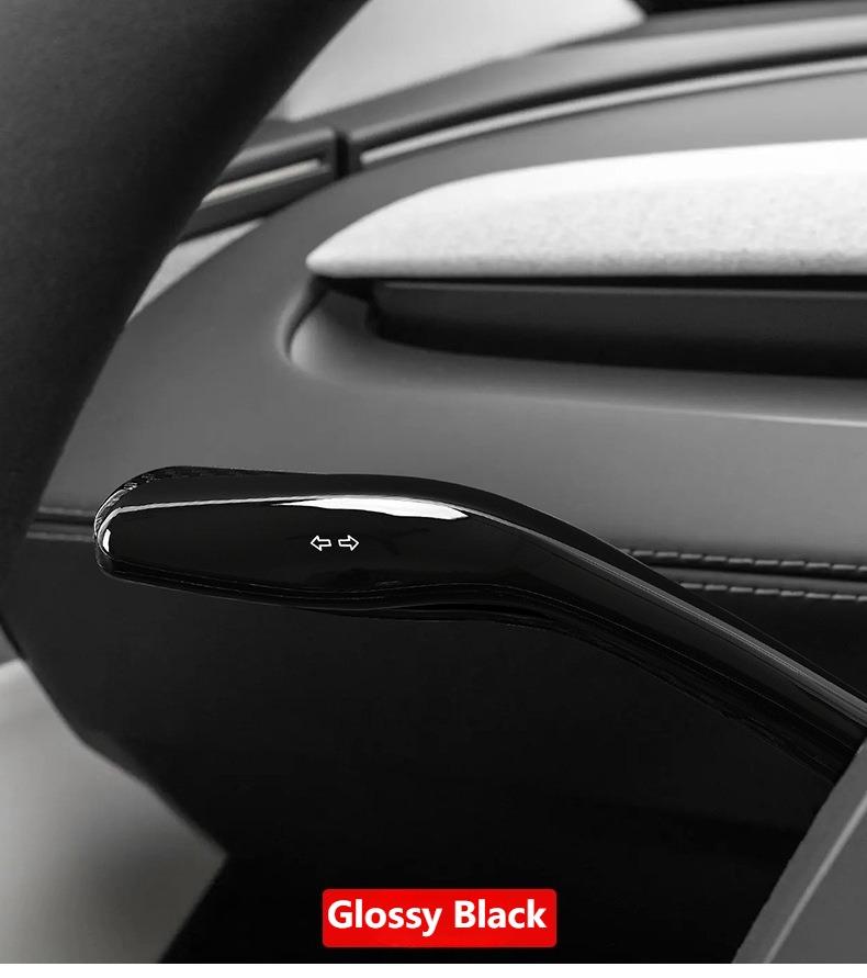 for Tesla Model Y 2025 Steering Wheel Gear Shift Cover Handle Protection Shifter Lever Paddle Shell Model 3 Highland Accessories