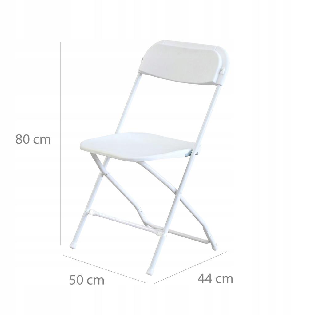 Folding Garden Catering Chair 44x50x80cm Office Banquet Chair