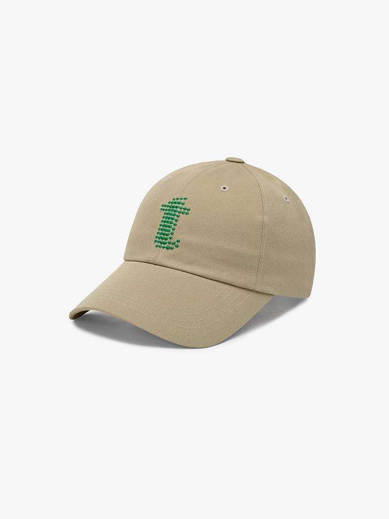 Teulimachi Tri / Basic Logo Ball Cap / Beige