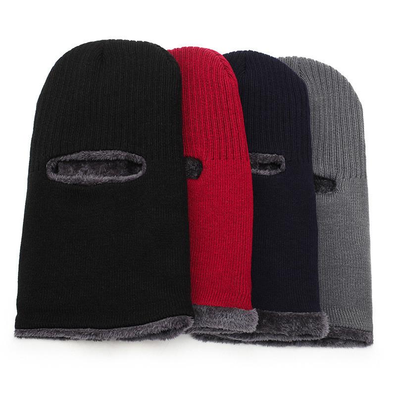 Winter Hat Knitted Protection All Inclusive Cap Hood Mask Gifts Comfortable