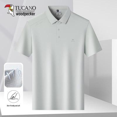 Men's Ice Silk Short Sleeve Polo Shirt
