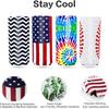 4 Pack 12oz Slim Beer Can Cooler Sleeves, Neoprene Beer Can Cooler Bulk, Collapsible ulators Cooler Cover Fits for White Claw/Spiked Seltzer and More
