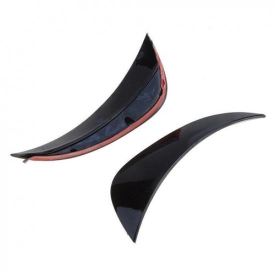 Gloss Black Front Bumper Air Vent Cover Fits Mercedes Benz W205 C-Class 15-18