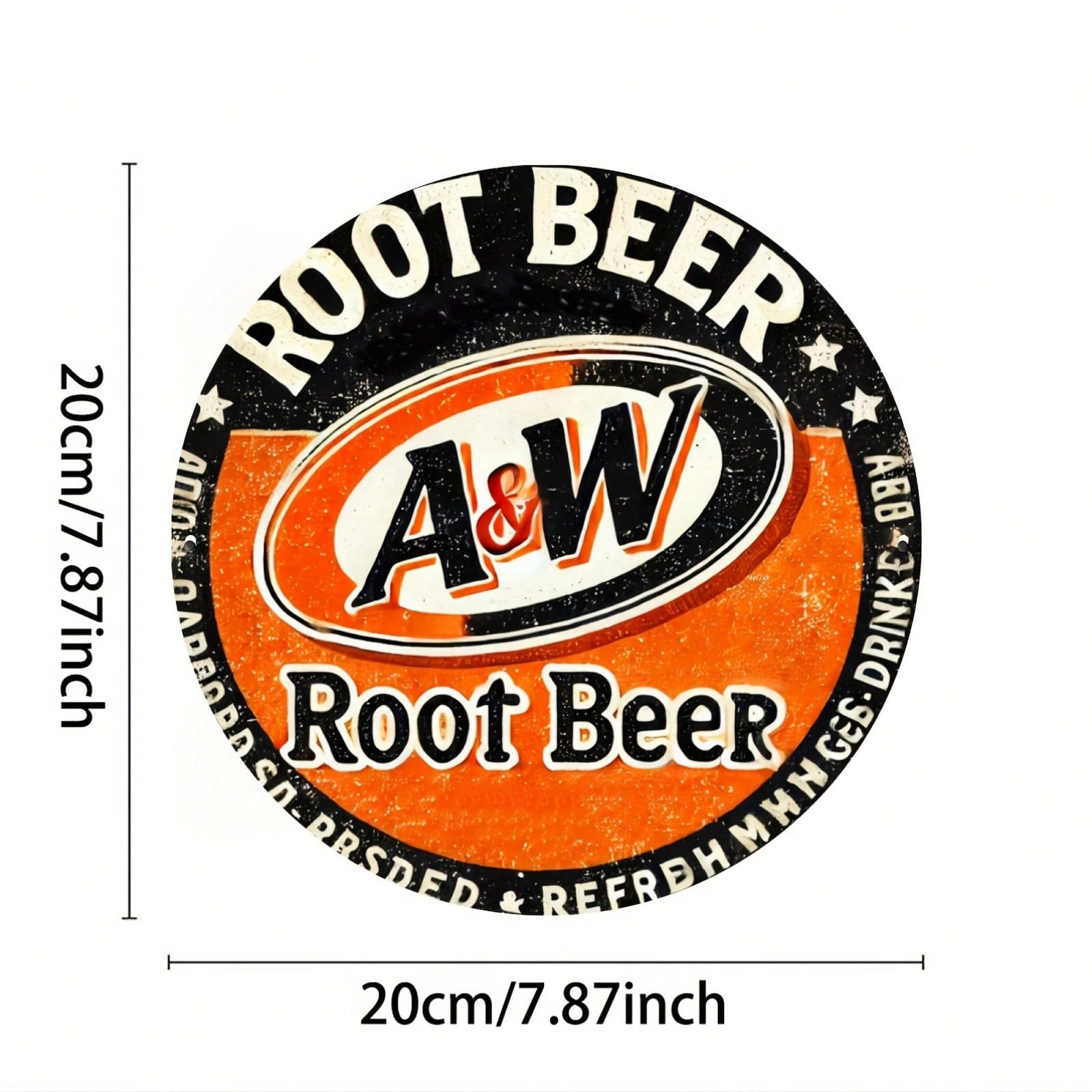 

Vintage Metal Tin Sign Wall Art Beer Themed Decor for Pub Cafe Bar різнокольоровий