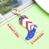 Retro Alloy Denim Boots Keychains & Charms: Unique Women's Accessories