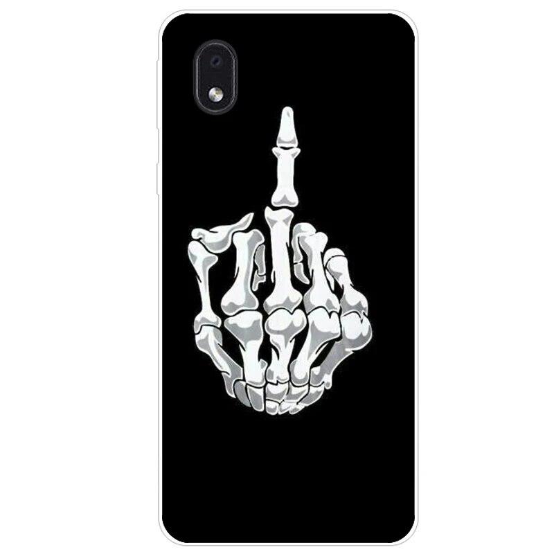 For Samsung Galaxy M01 A01 Case For Samsung Galaxy M01 Core Soft Case Cover M 01 A01 Core Fashion Protect Black Silicone Cover