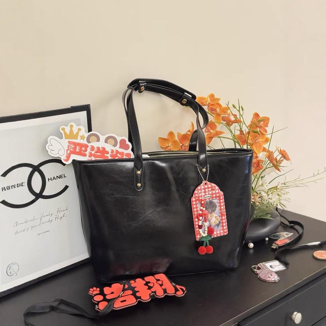 

Concert Hidden Light Tag Holder Bag Hidden Aid Artifact New Large Capacity Tote Bag Shoulder Bag чёрный