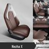 Neta X Full Leather Car Seat Cushion Cover - All-Season, Universal Fit