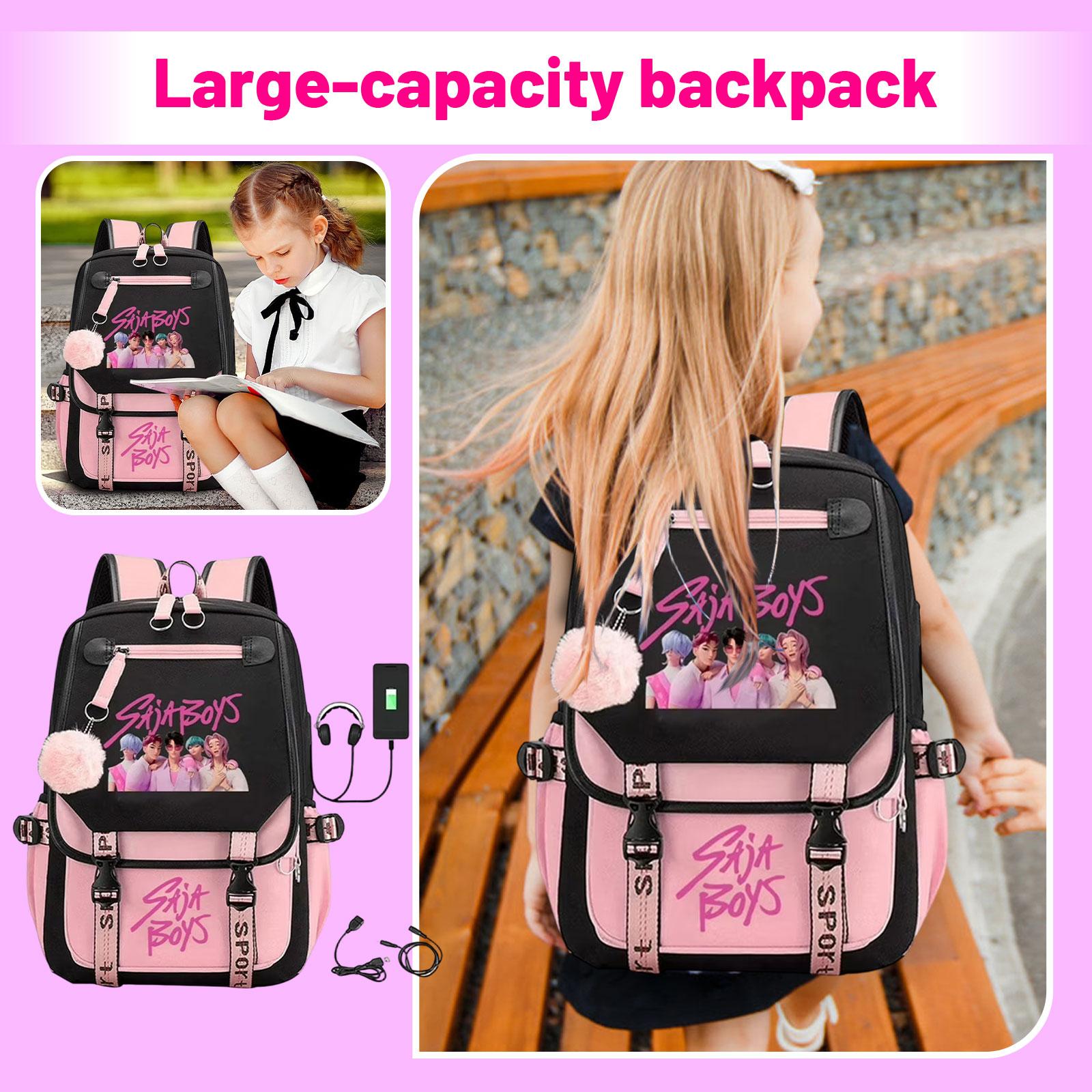 

Schoolbags Primary School Cartoon Backpacks Children s Bags Large Capacity Backpacks One Size