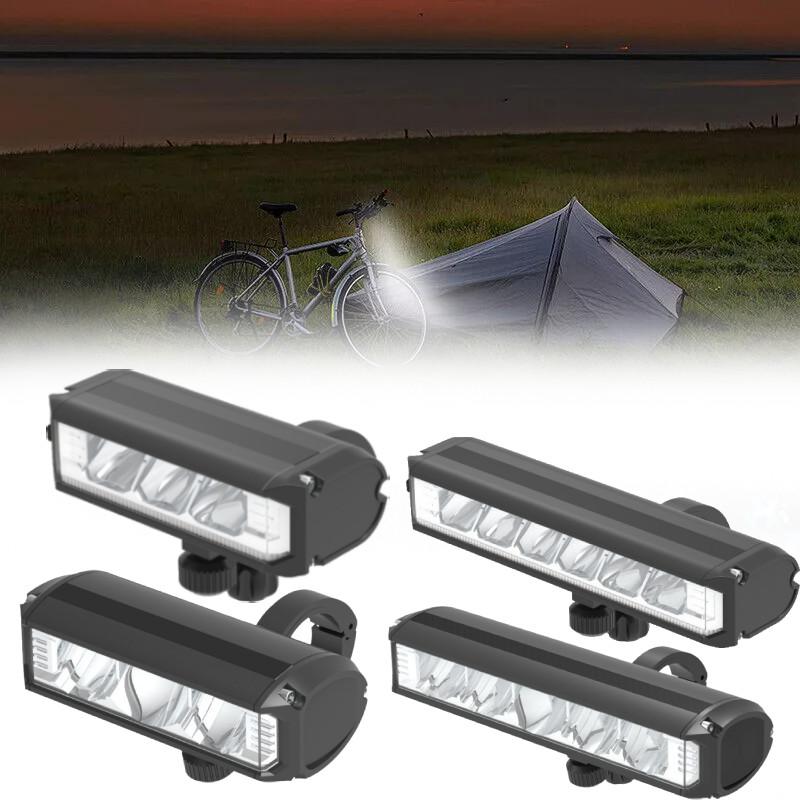 Mountain Bike Led Lights Rechargeable Torch Mtb Front Lamp Cycling Accessories