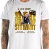 Rod Stewart 2025 Hot New White Tshirt Short Sleeve All Sizes