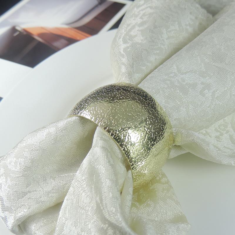 Silver Decorative Napkin Ring Holder for Weddings, Party Decoration, New, 12 Pcs per Lot