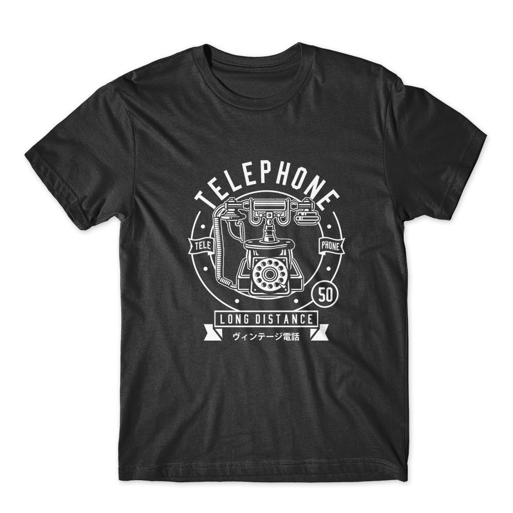 

Vintage Telephone T-Shirt 100% Cotton Premium Tee New 4XL