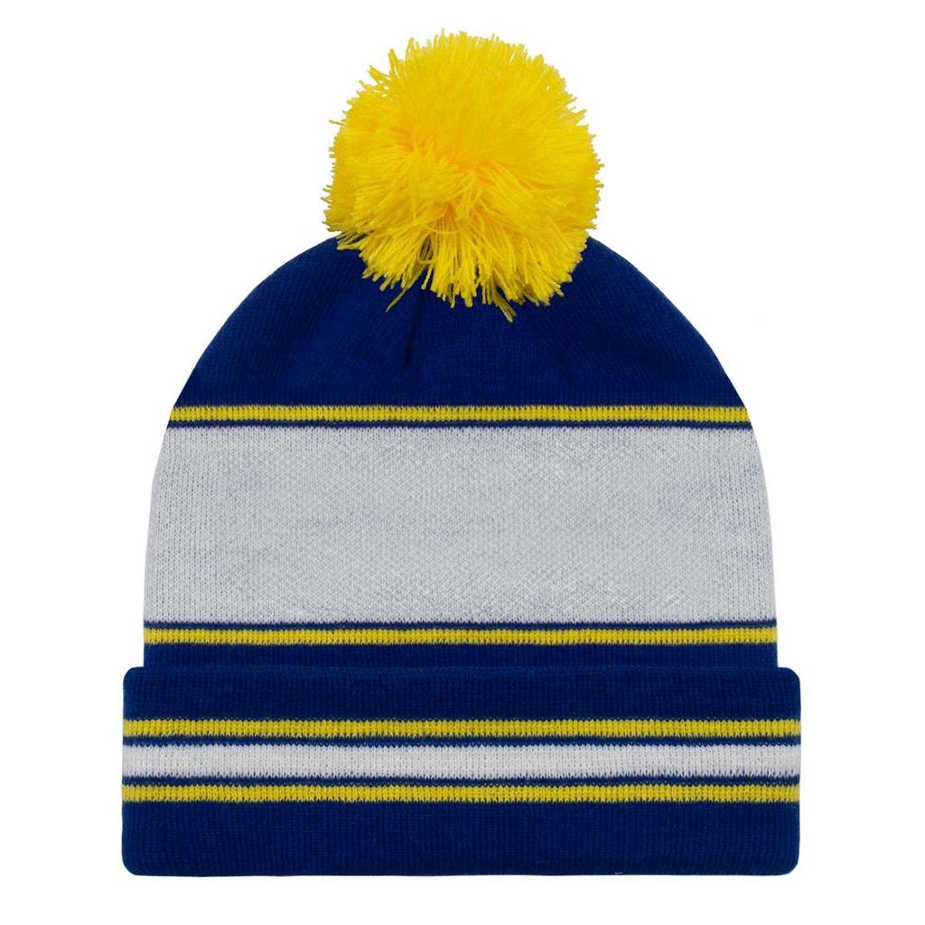 Fan Originals Leeds Text Bobble Beanie