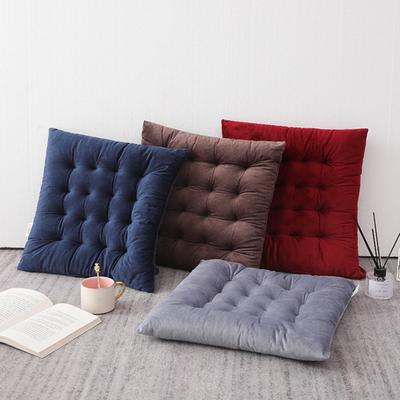 Seat Cushion Straps Design Comfortable Square Chair Cushion Strong Resilience Seat Pad for Office Home