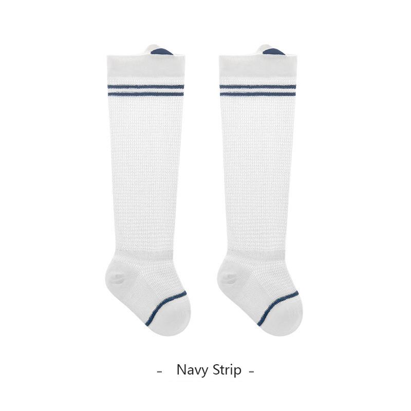 Lightweight Baby Long Socks Cool Summer Wear Baby Stockings Cotton Long Newborn Socks For Baby Girl And Boy