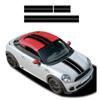 3 Stück Streifen Autoaufkleber für MINI Cooper R55 R56 R57 R58 R59 R60 R50 R52 R53 F55 Vinyl Haube Dach Kofferraum Dekoratives Zubehör