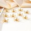 10Pcs Mini Butterfly Hair Claw Clips Alloy Fashionable Cute Small Side Pin Hairpin Girls Women Hair Accessories for Daily Use