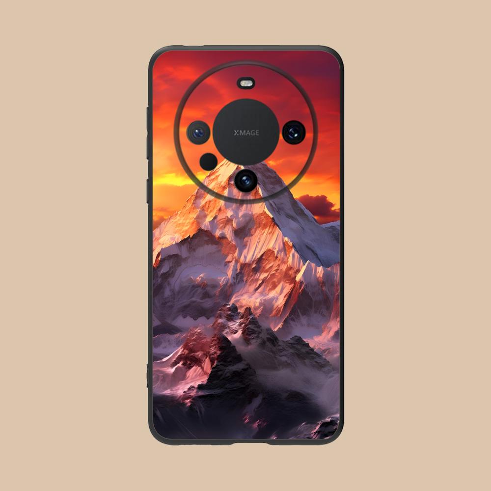 Mountain Forest Mobile Phone Case for Huawei Mate 60 50 40 30 20 10 Pro Plus Lite E 5G Colorful Printing Cover Luxury Smartphone
