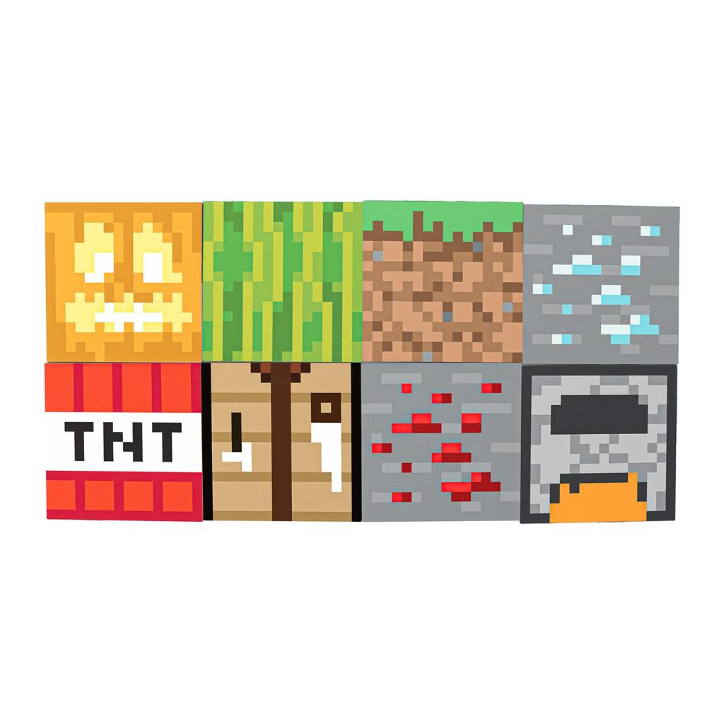 Officially Licensed Minecraft Character Coasters (Pack of 8)