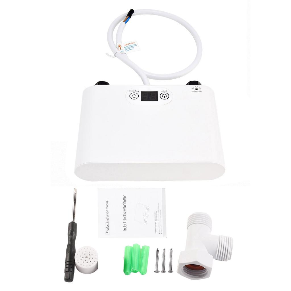 Durchlauferhitzer Frequenzumwandlung Thermostat Durchflussbegrenzer G1/2 Anschluss 220V