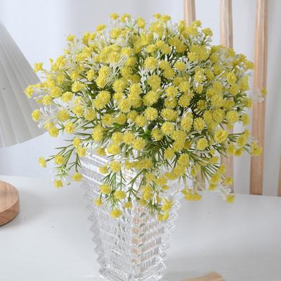 7 zväzkov umelých kvetov Gypsophila (Detský dych) Kytica z umelého hodvábu na svadobnú oslavu Dekoráciu domácej záhrady