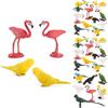 Small Hummingbird Animal Model Pvc Nature Scene Display For Childrens Classroom Use