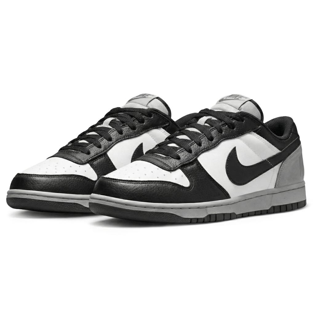 Nike Dunk Small Abrasion Resistant Slip Resistant Low Top Skateboard Shoes Unisex Black Gray 355152-017