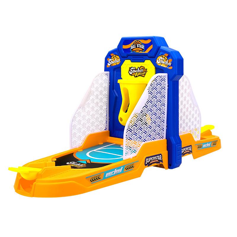Miniature Basketball Shooting Game — Two-Player Interactive Tabletop Basketball Toy, Ideal for Holiday Parties and Entertainment