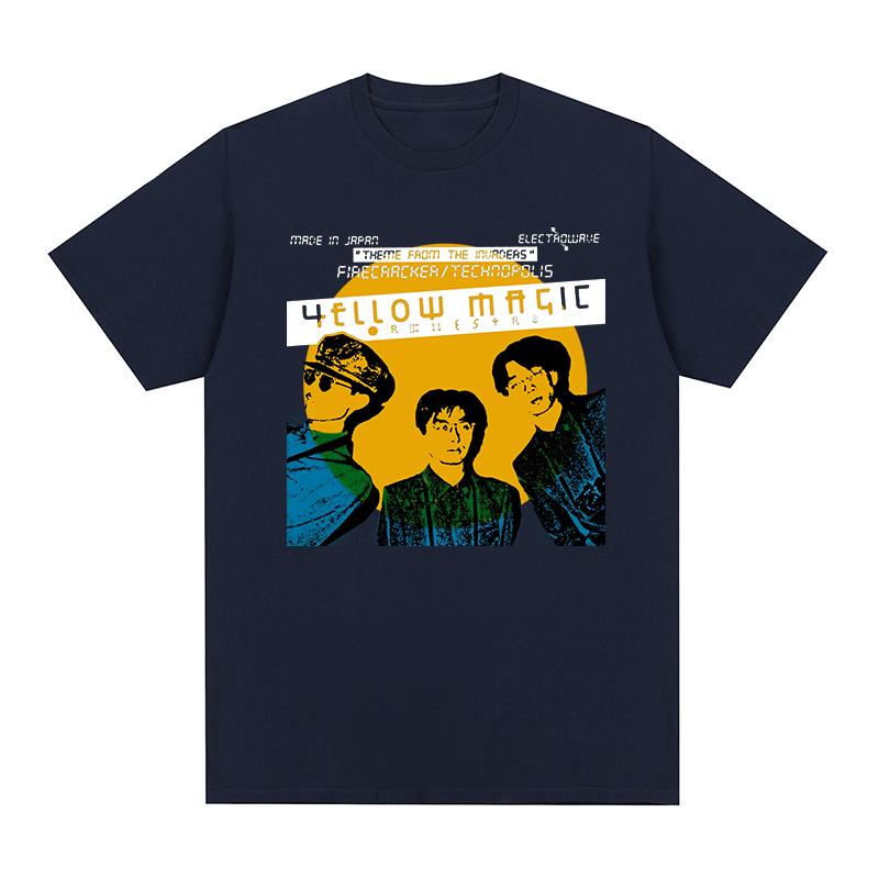 Yellow Magic Orchestra YMO Vintage Tshirt Ryuichi Sakamoto Classic Cotton Unisex T Shirt New TEE TSHIRT Women S Tops