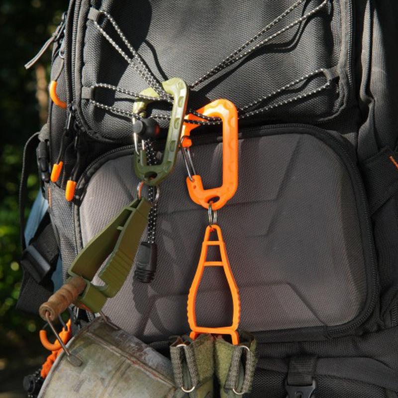 Outdoor Multifunktionale Schnalle Sicherheitsarbeitshandschuhe Halter Anti-Drop Handschuhclip Rucksack Schnalle Sicherheits Tragegegenstand Clip 7 Farben