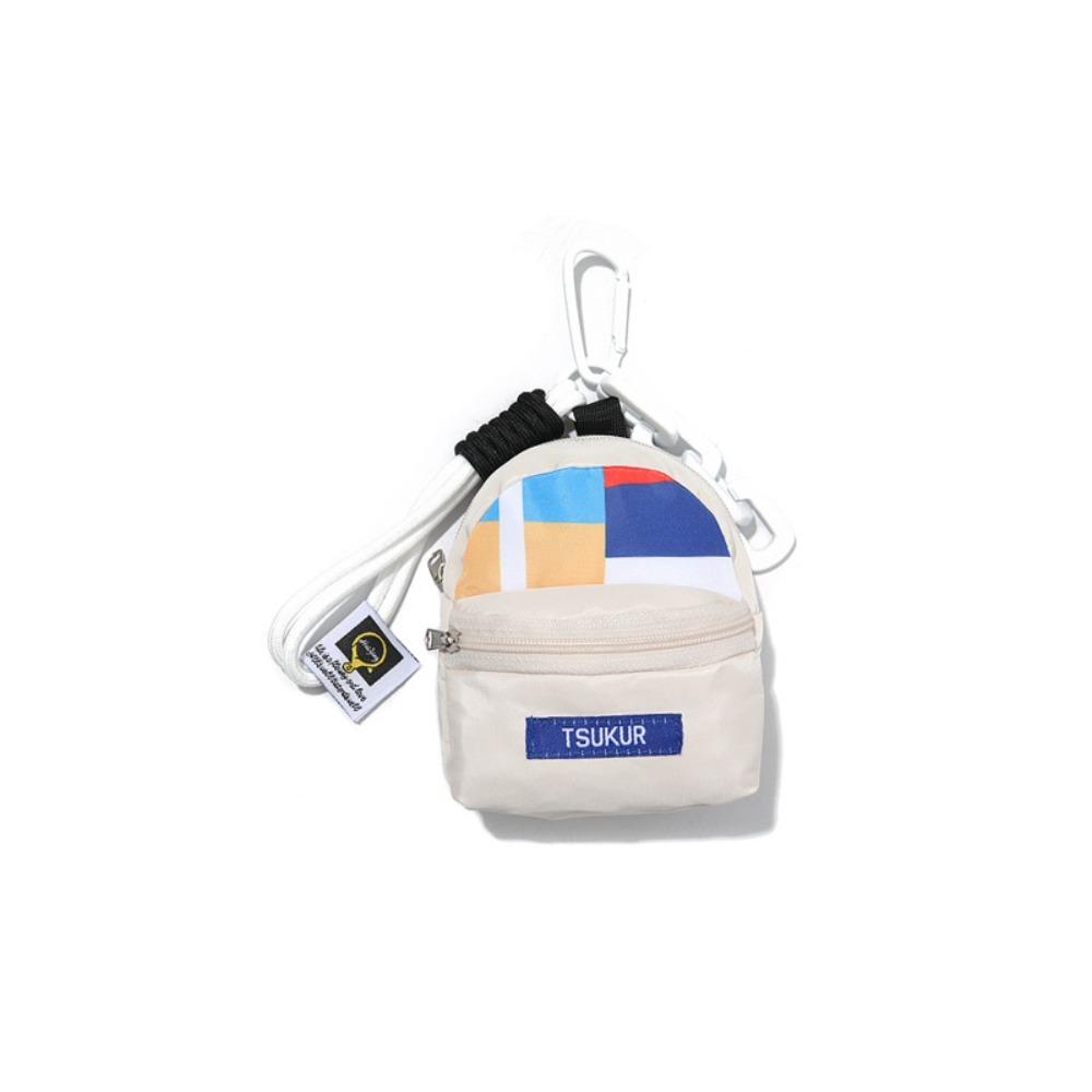 

Cute Zipper Coin Purse Mini Macaron Color Earphone Bag Key Chain Portable Storage Bag Outdoor