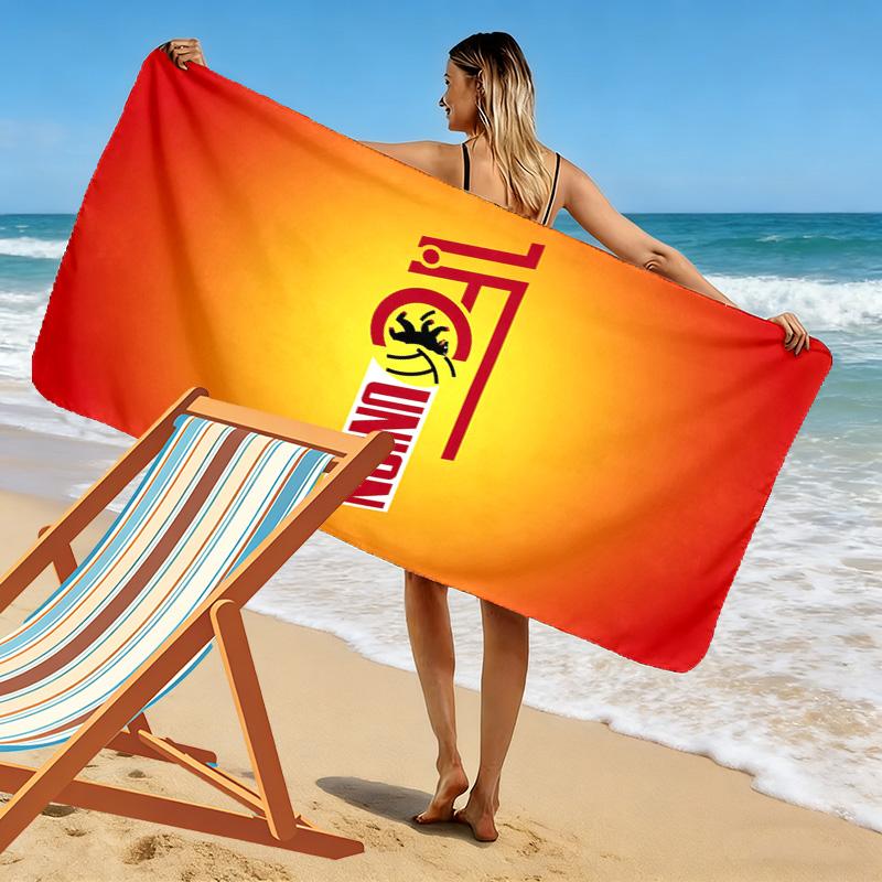 Asciugamano da Spiaggia Union Berlin, Asciugamano Grande Morbido Asciugatura Rapida per Spiaggia Campeggio Nuoto