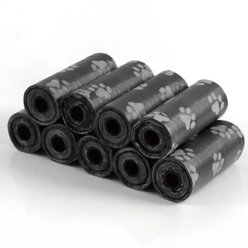 Pet Waste Bag Dispenser, Degradable Pet Dog Waste Poop Bag Pet Waste Clean Poop Bags 10pcs