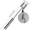 Long Handle Stainless Steel Corn Stripper Tool,Corn Peeler for Corn on The Cob Stripper Tool, Quick Corn Kernel Remover Tools for Kitchen Use