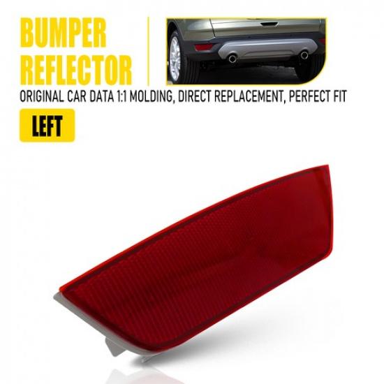 Rear Bumper Reflector Lamp Light Left Fit Ford Side 2013- CJ5Z15A449B Escape