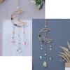 Moon Love Heart Charm Dreamcatcher Garden Window Decorations Crystal Pendant