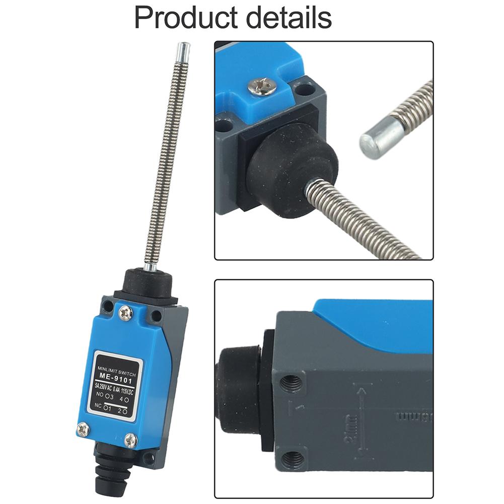 10pcs ME-9101 Limit Switch Travel Switch IP65 Waterproof 250V/5A 1NO1NC for Industrial Machine Limit Switches