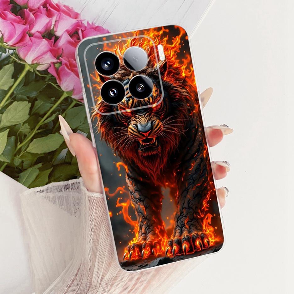 For Xiaomi Mi 15 Pro 5G Case Luxury Butterfly Painted Cover Soft Silicone Phone Case For Xiaomi 15 Pro Mi15 Pro 5G Fundas Bumper
