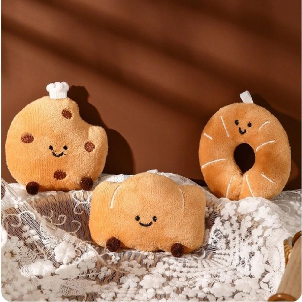 Little Bread Dolls Pendants Keychains Plush Key Chain Cute Bags Pendants  Girl Backpack Accessories